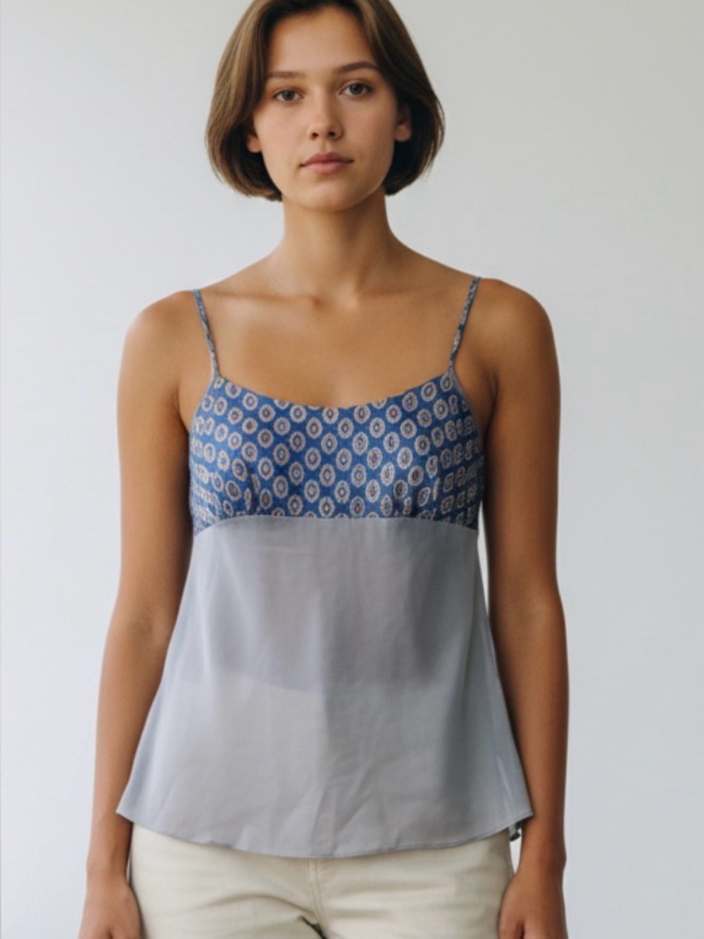 HALE BOB Kimono Blouse. Silk,Empire Waist, Ekegant Trim,Long Sash. Rare. Iconic! - Picture 3 of 9